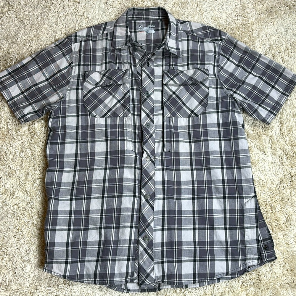 Under Armour Men's Concealed Carry, Tactical Short Sleeve Shirt, Size Medium